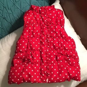 Toddler girl vest